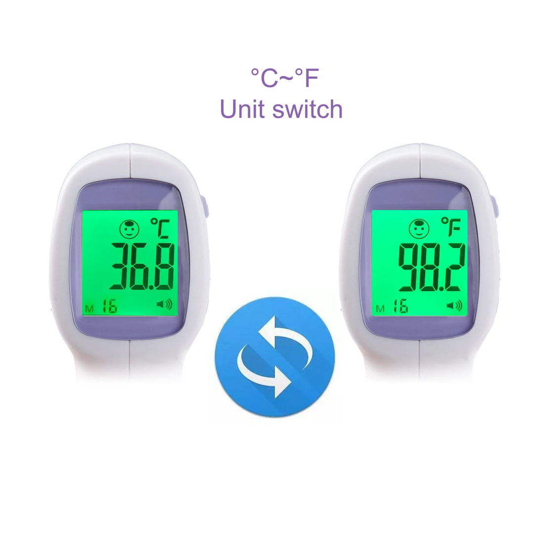Kontaktloses Hundethermometer mit Ein-Klick-Messung
