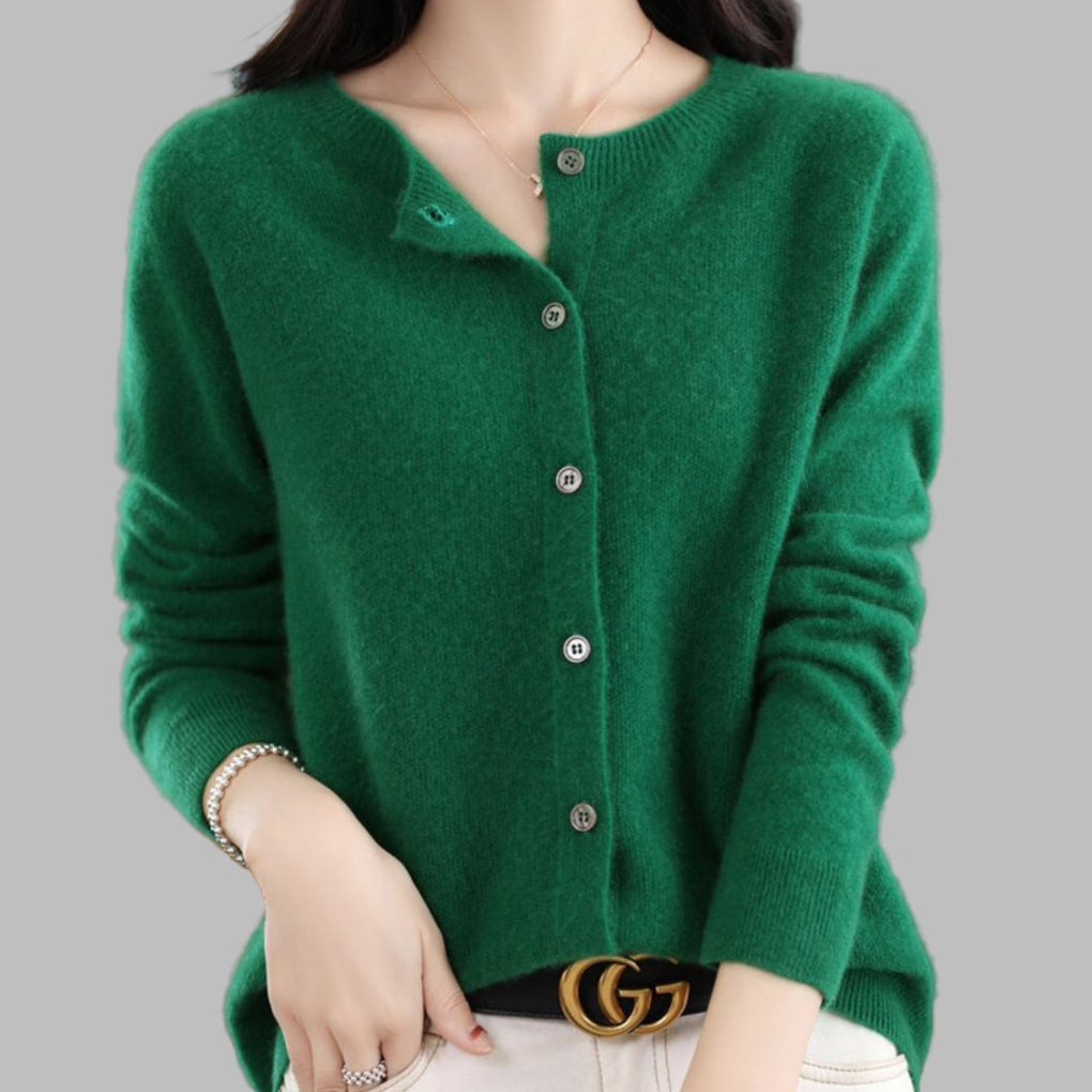 Women’s O-Neck Cardigan