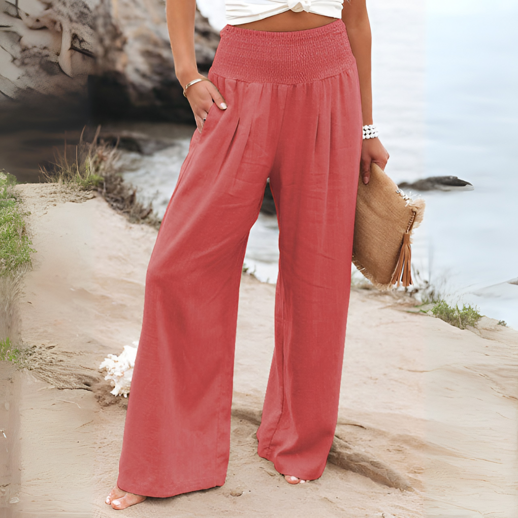Comfortable Linen Trousers for Women