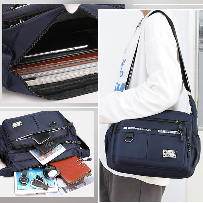 Lightweight, Waterproof Shoulder Bag with Large Capacity