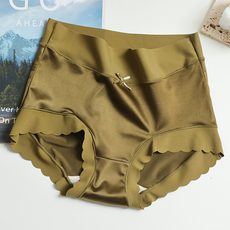 Seamless Satin Women's Briefs - Emliy