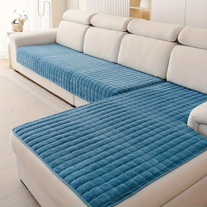 Elegant Quilted Sofa Cover – Comfort and Protection