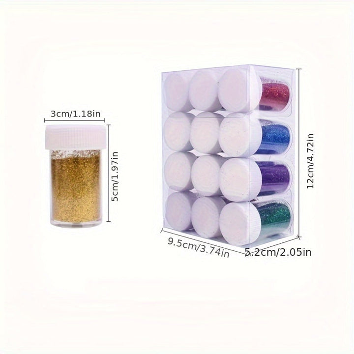 Glitter Craft Set – Perfect for Party Decorations and Creative Projects