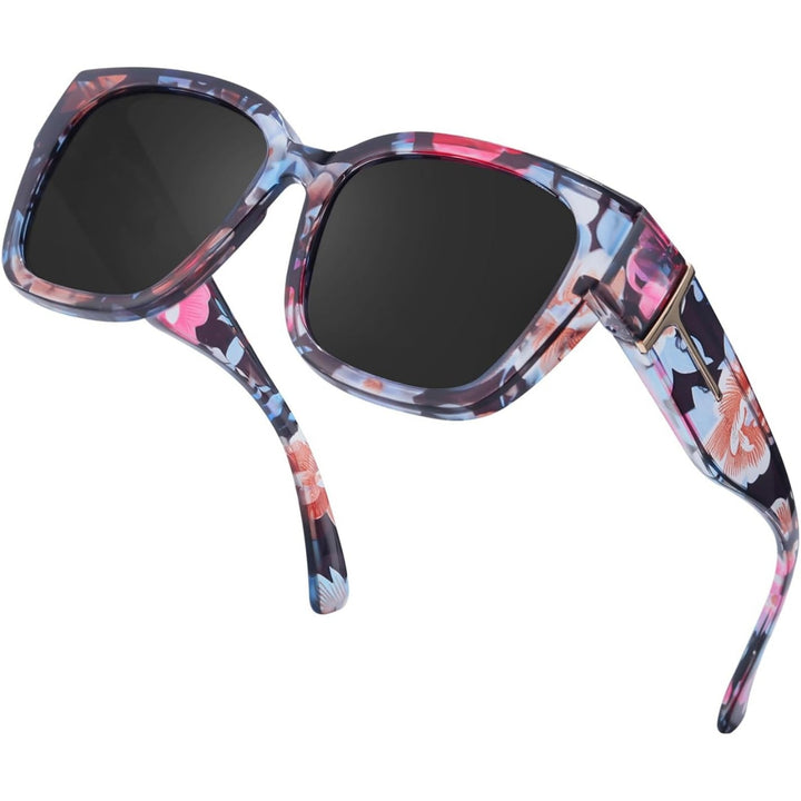New Fashionable Myopia Glasses With Large Square Frames