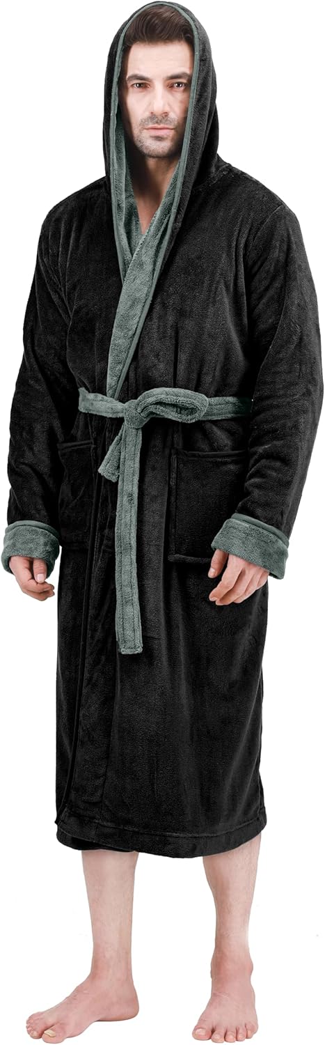 Comfortable Men's Fleece Dressing Gown - Harry