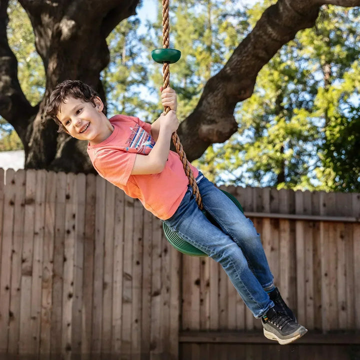 Climbing Rope and Garden Swing with Platform – JungleRope