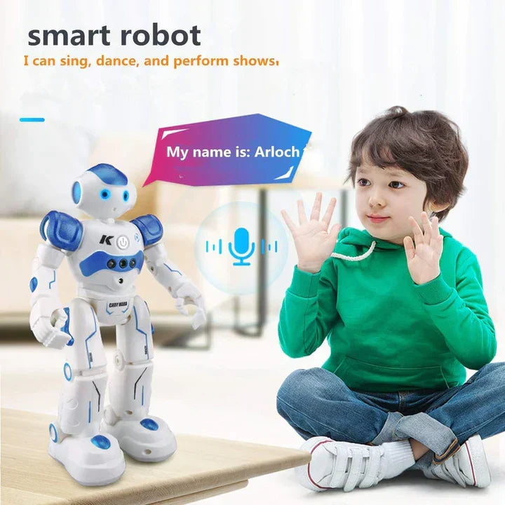 SmartCompanion Interactive Robot | Multilingual, Gesture-Responsive Technology for Children and Families