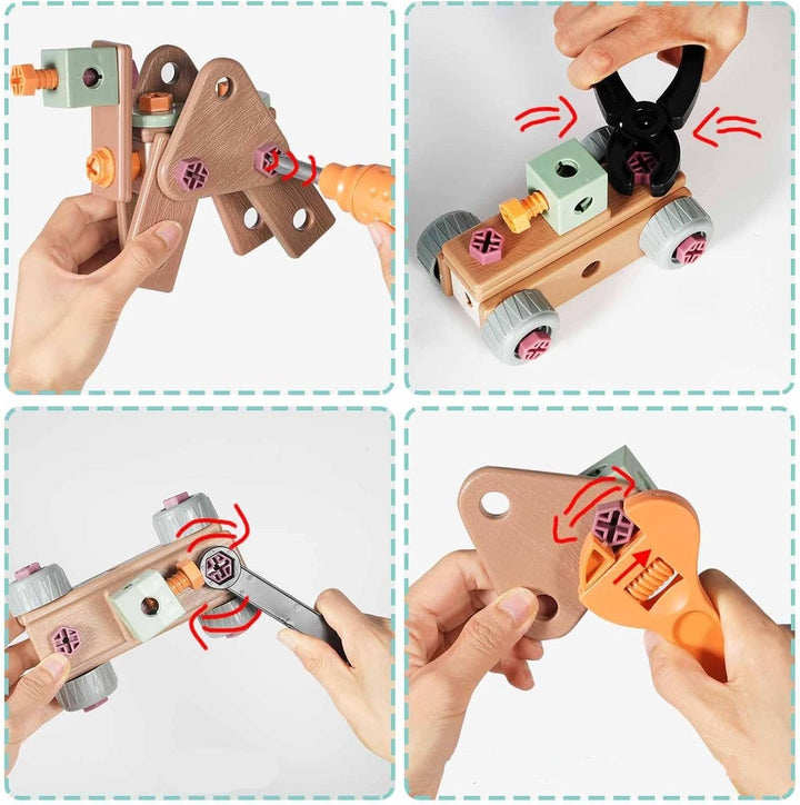 BUILDMASTER – Tool Set for Creative Children Aged 3 and Up