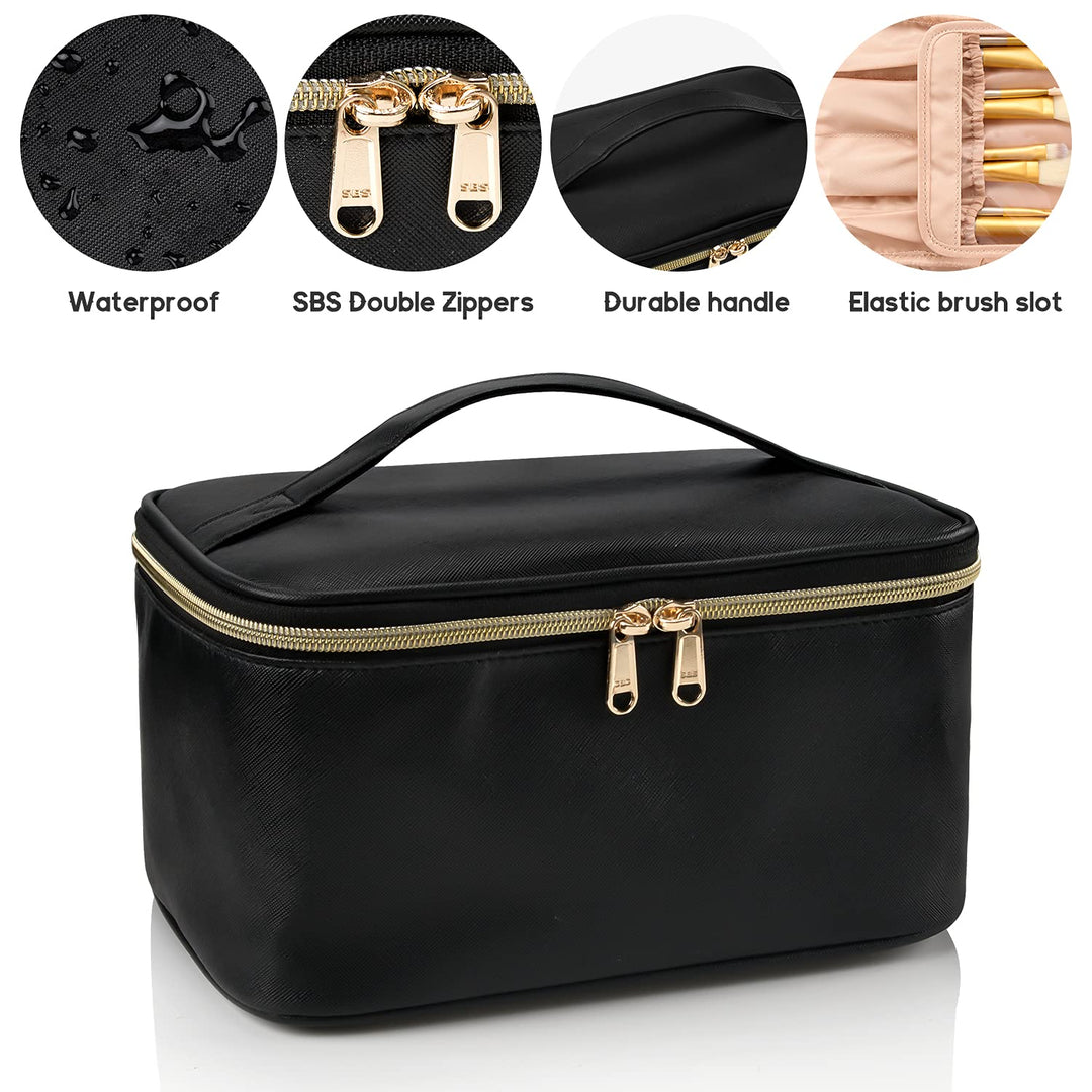 Portable Make-Up Organiser with Dividers