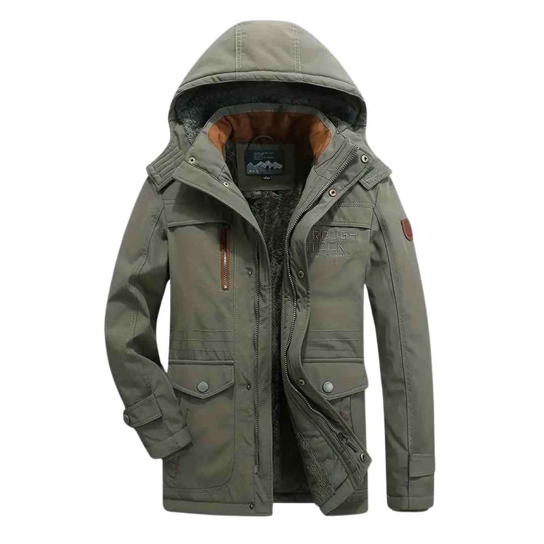 Men's Lined Outdoor Jacket | Waterproof & Windproof – Kaspar