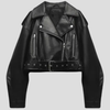 Women’s Cropped Belted Jacket