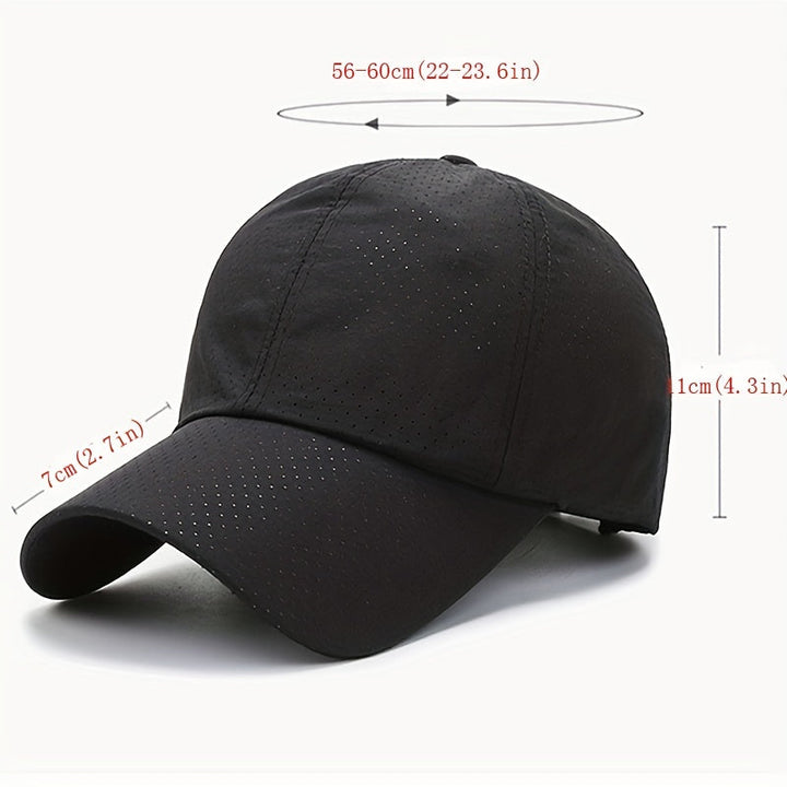 Quick-Drying Mesh Hat – UV-Resistant Hat for Sport and Outdoor Activities