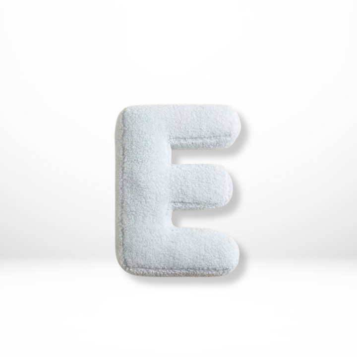 Avenia - Velvet Decorative Cushion with Letters from A to Z