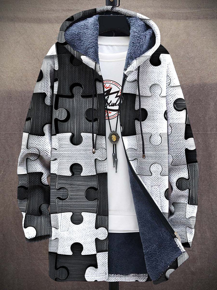 Milan – Retro Colorblock Vest for Men