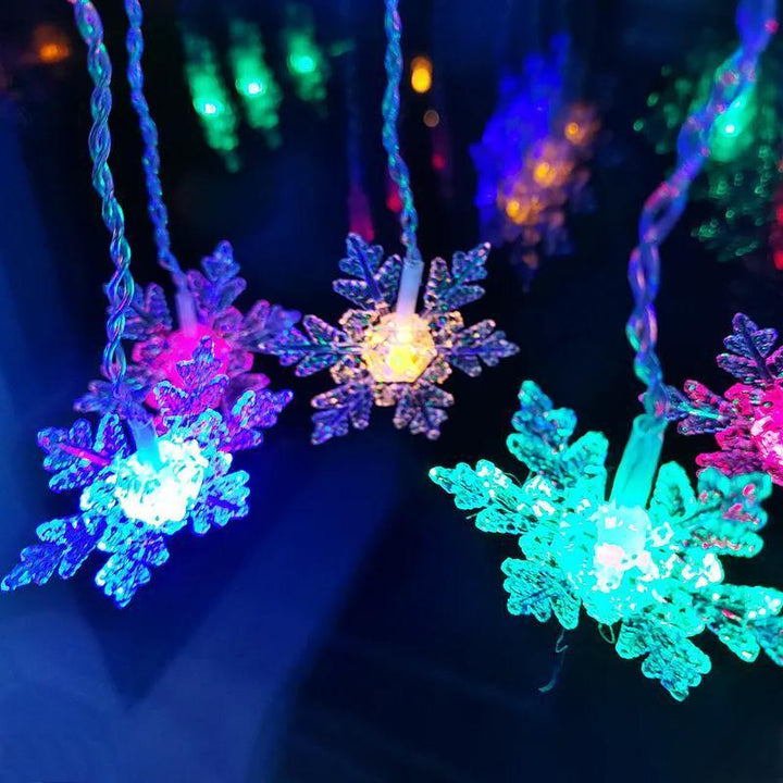 LED Snowflake Fairy Lights | Indoor & Outdoor