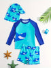3-Piece Kids' Swimwear Set – Comfortable and Sun-Protective