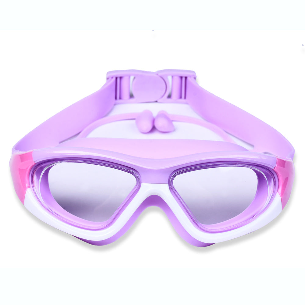 Kids' Swimming Goggles with Large Frame – Comfortable and Anti-Fog for Fun in the Water