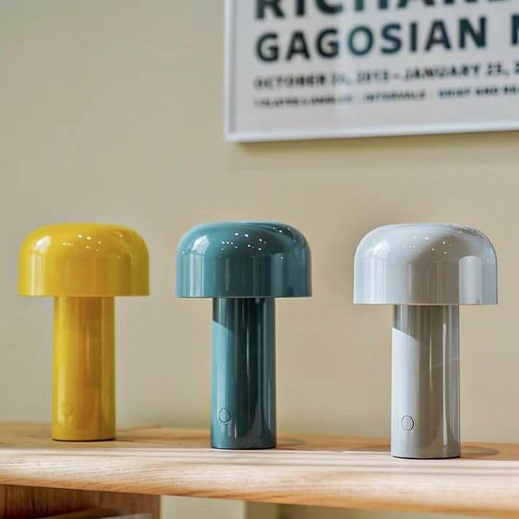 Agari Mushroom-Shaped Table Lamp | Wireless Ambient Light