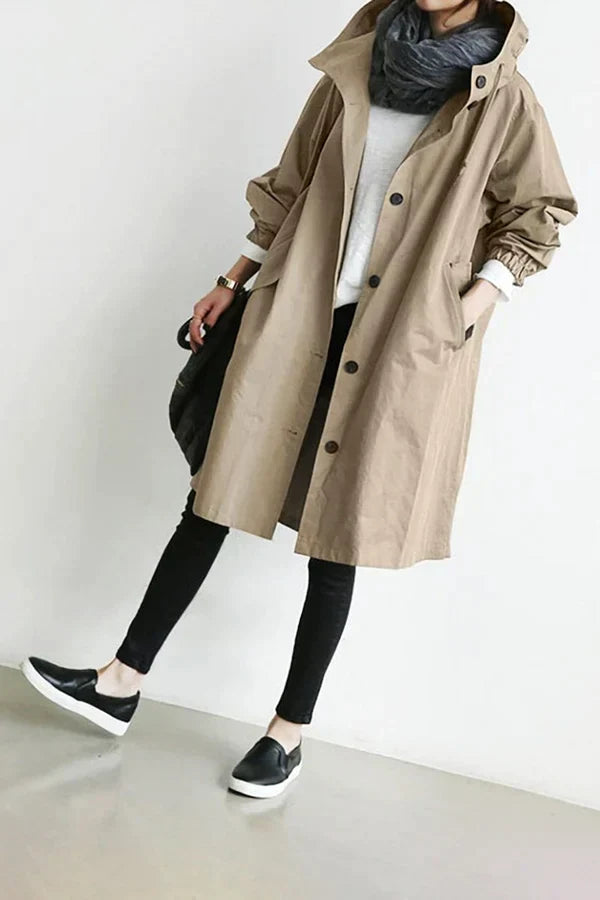 Women’s Lightweight Trench Coat – Perfect for Spring