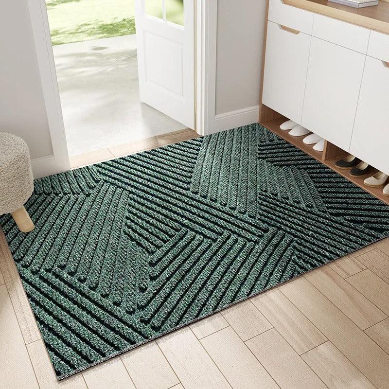 Nordic Doormat With Non-Slip Base And Sand-Trapping Design