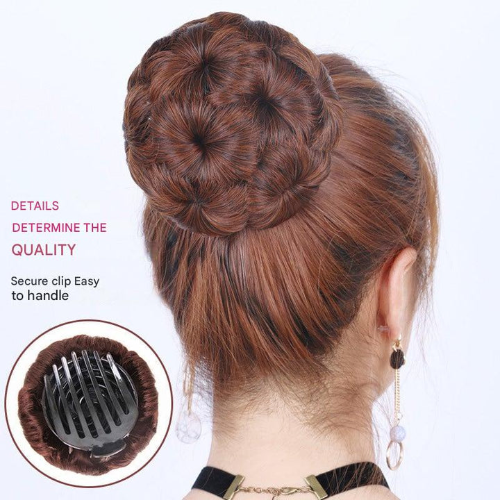 Flower-Shaped Hair Clip with Extensions – Fiora