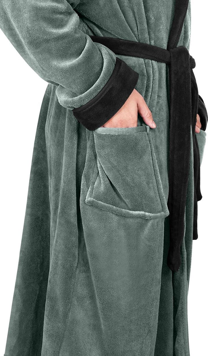 Comfortable Men's Fleece Dressing Gown - Harry