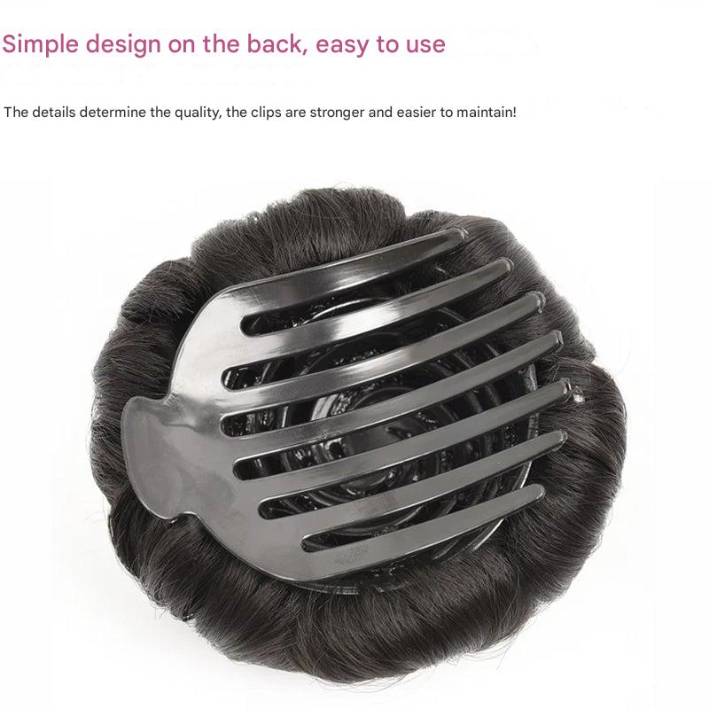 Flower-Shaped Hair Clip with Extensions – Fiora