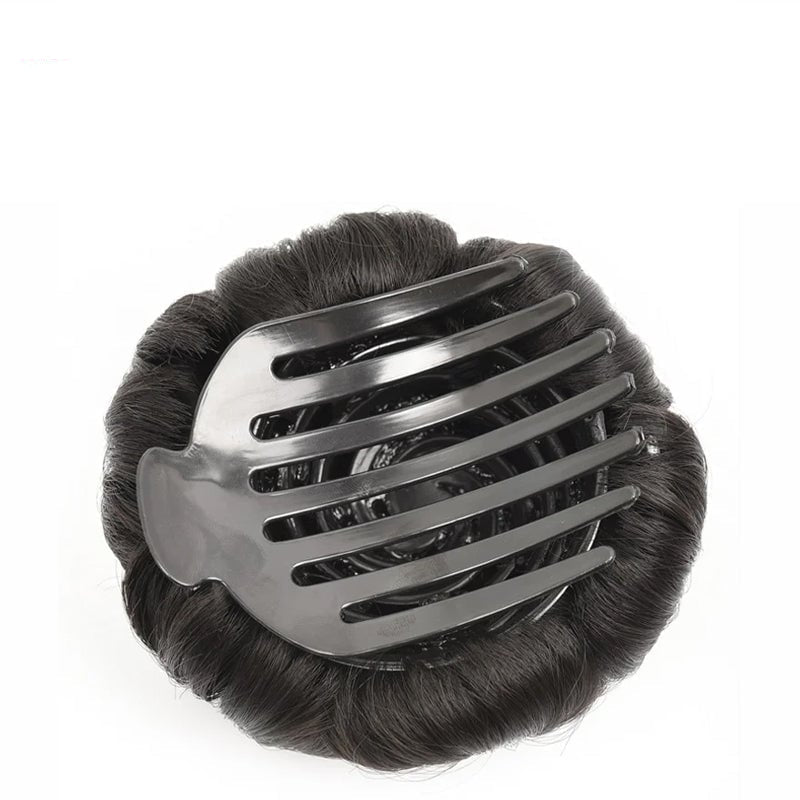 Blumenförmige Haarspange mit Extensions – Fiora