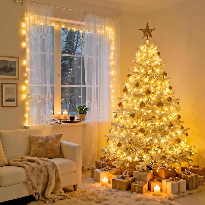 Magical Christmas Tree Fairy Lights - Warm, Festive Glow