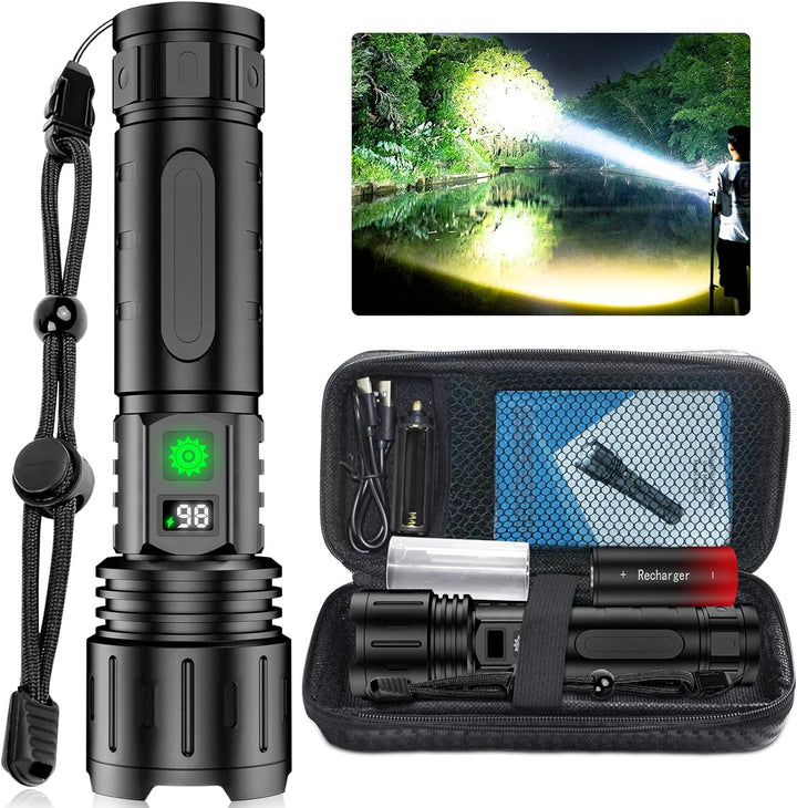 Powerful LED torch – up to 100,000 lumens