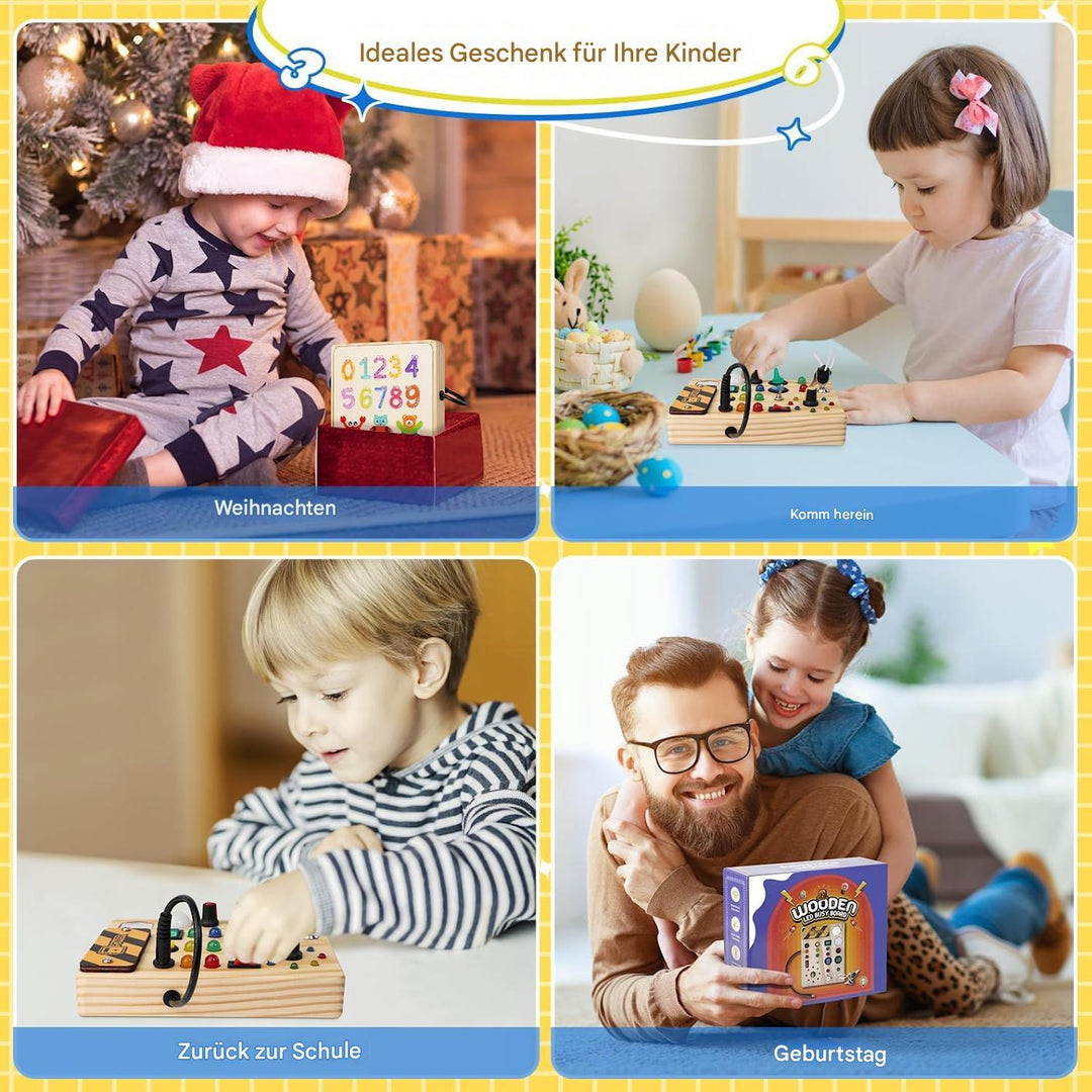 Interactive Montessori Board for Children - BrightStart