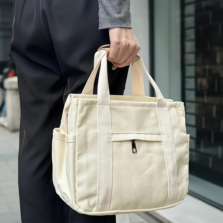 ComfortCarry Women's Tote Bag – Lightweight with Removable Strap and Ample Storage Space