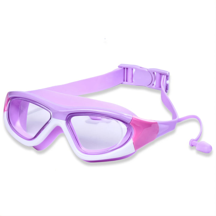 Kids' Swimming Goggles with Large Frame – Comfortable and Anti-Fog for Fun in the Water