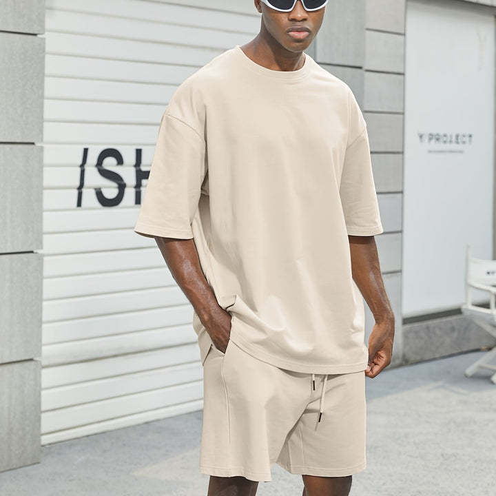 Casual and Relaxed Cotton Set – Lightweight and Comfortable