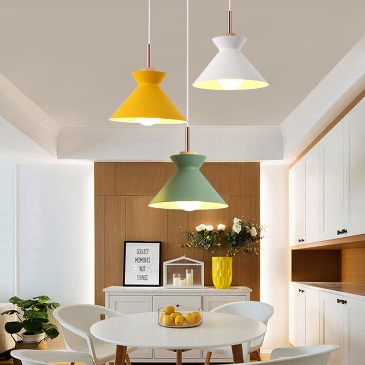 AuroraLite Nordic Kronleuchter | Design aus Metall | 1-Flammig | Moderne Farboptionen