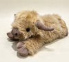 HEATHERMO – Charming Highland Cattle Plush Toy with Soft, Rustic Charm