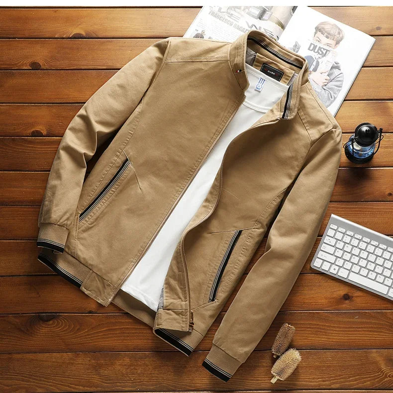 Men's Stylish Cotton Bomber Jacket