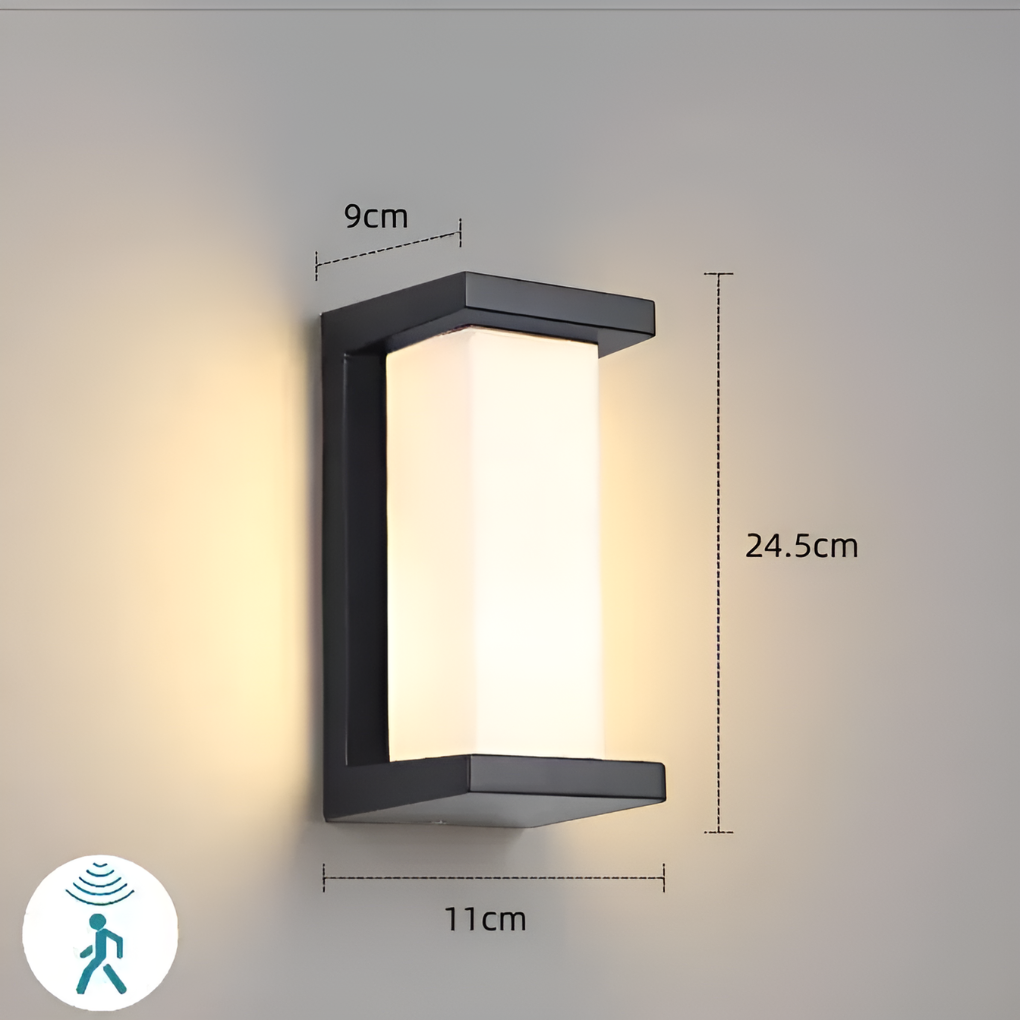 LED Outdoor Wall Light – Modern Design, Smart Functionality, and Enhanced Security
