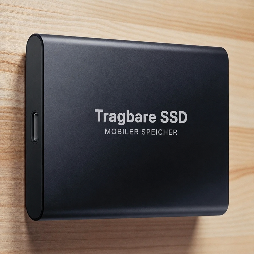 Portable 30 TB SSD with Rugged Casing