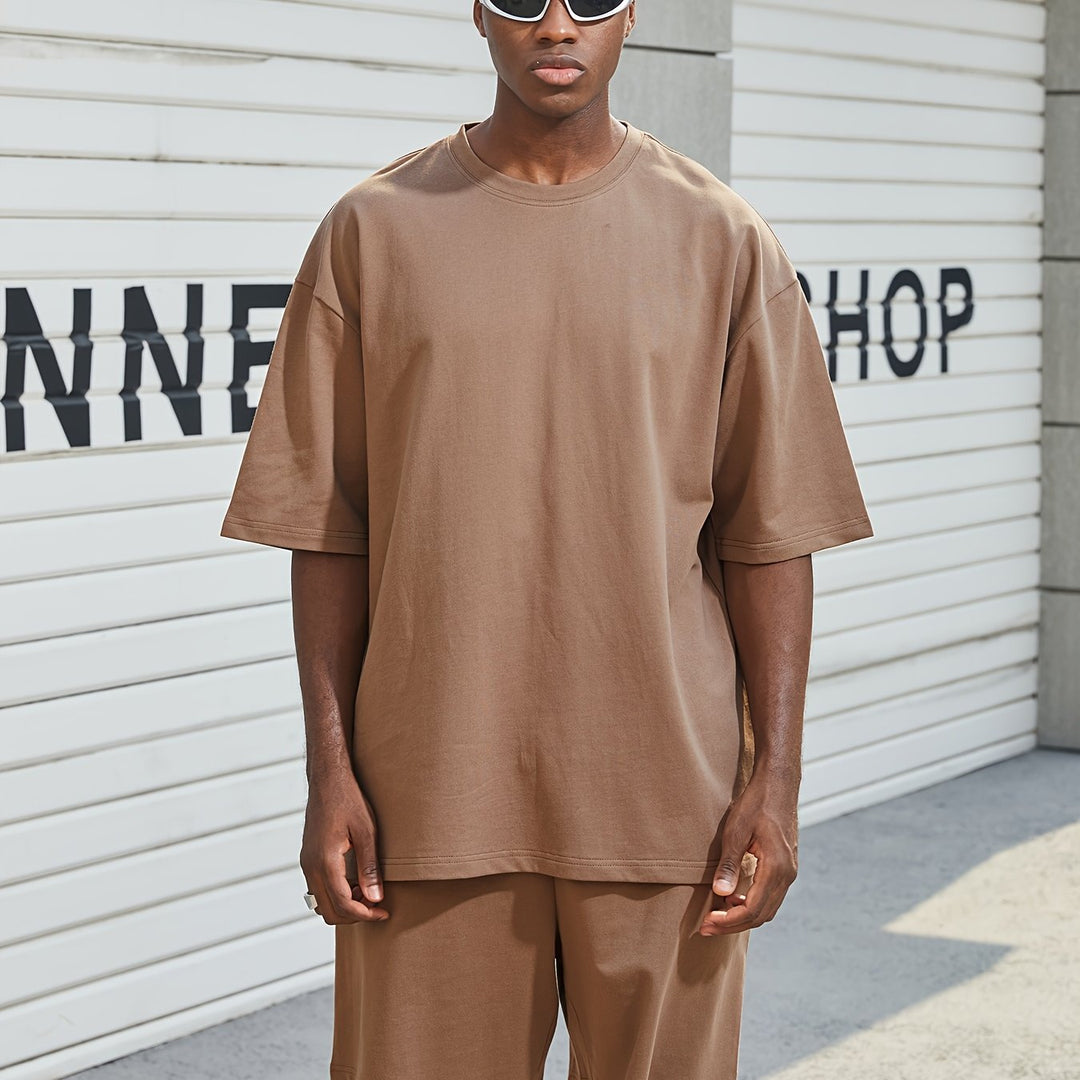 Casual and Relaxed Cotton Set – Lightweight and Comfortable