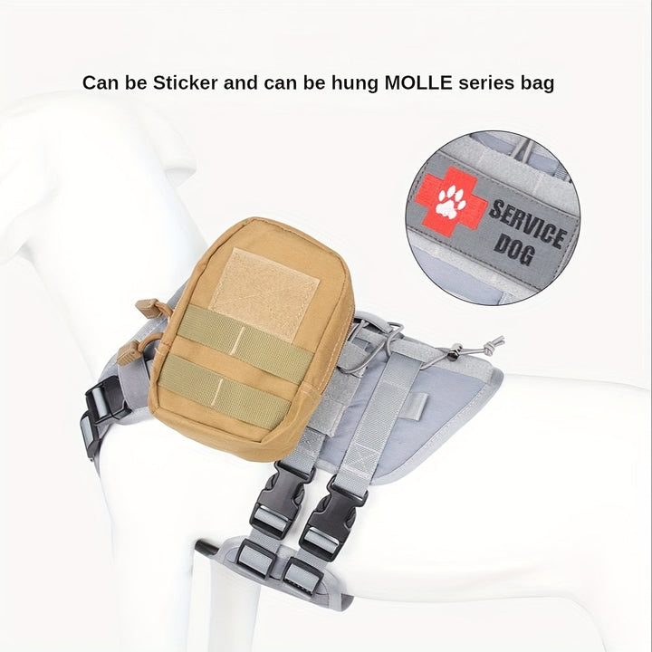 Tactical Dog Harness – Sturdy and Adjustable for Large Dogs