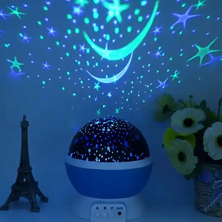 Enchanting Starry Sky Night Light – Create Magic in the Children's Room