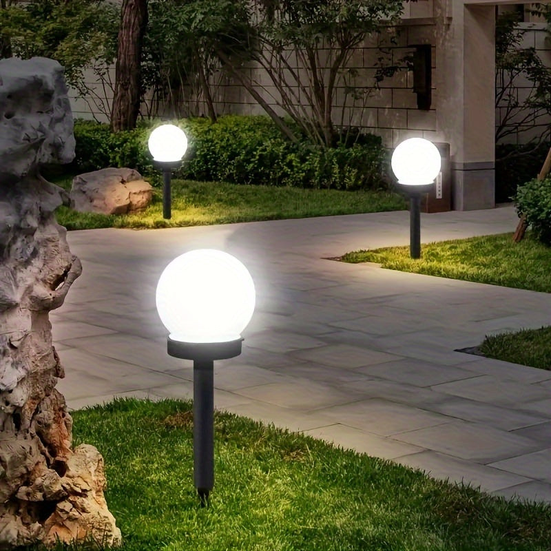Solar LED Garden Lights – Spherical Lighting for Paths and Gardens