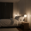 Golden Scandinavian Pendant Lamp