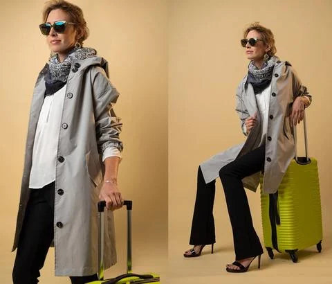 Women’s Lightweight Trench Coat – Perfect for Spring