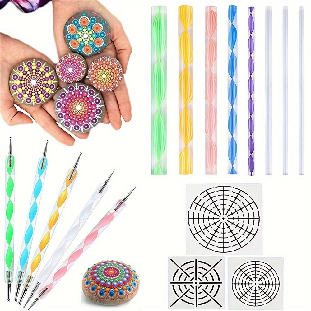 Mandala Tool Set – For Creative Painting and Stone Art
