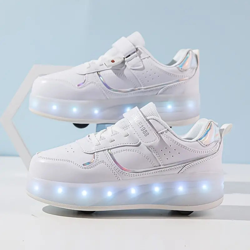 Roll in Style with Velo – Sneakers with Wheels and Light-Up Soles