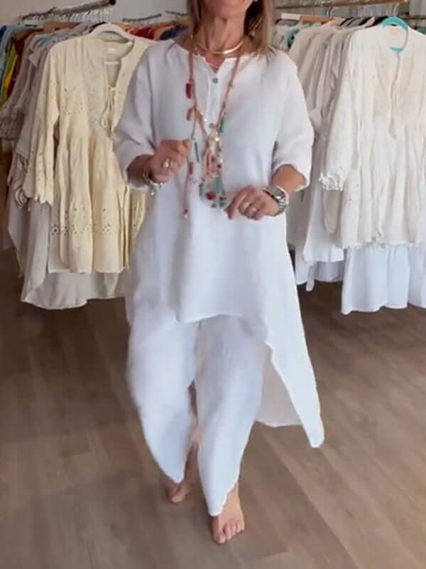 Linen Suit for Women – Wanda