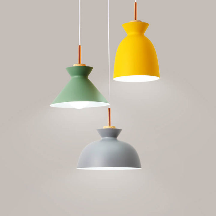 AuroraLite Nordic Kronleuchter | Design aus Metall | 1-Flammig | Moderne Farboptionen