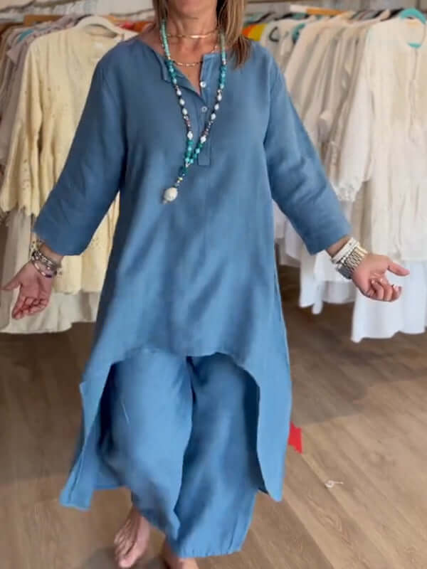 Linen Suit for Women – Wanda